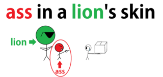 ass in a lion's skin.png
