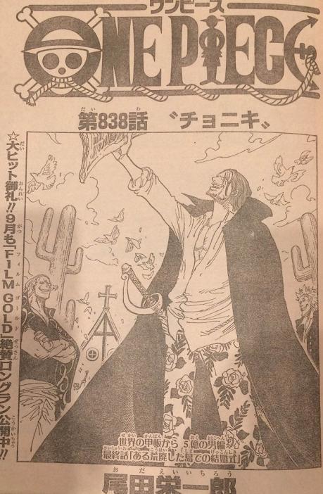 趣味全開の気まぐれ冒険記 One Piece 第7回 ワンピースのブログ投票 828話扉絵は誰の結婚式 投票