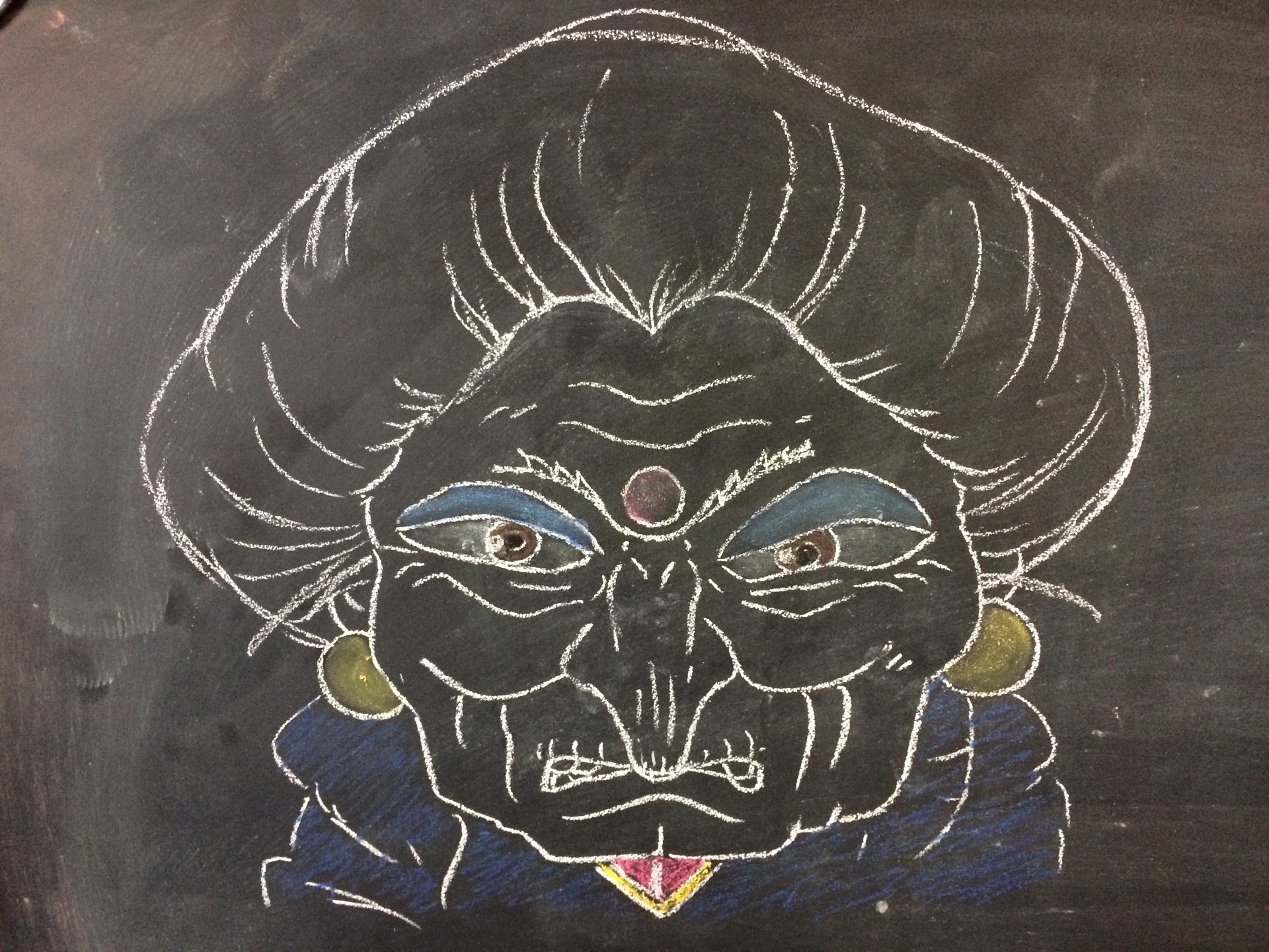 アラフォーのイタズラ描き ジブリ 千と千尋の神隠し 湯婆婆