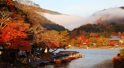 大自然 田舎暮らし 秋の紅葉スポットランキング 嵐山