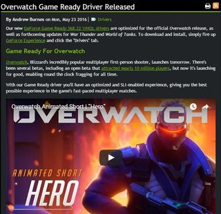 きままにオンラインゲーム Overwatch Pcの動作を軽くする方法 Nvidia Geforce Experienceの削除