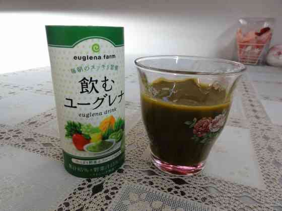 おいしく栄養補きゅー 栄養豊富なミドリムシの野菜ジュース ユーグレナ