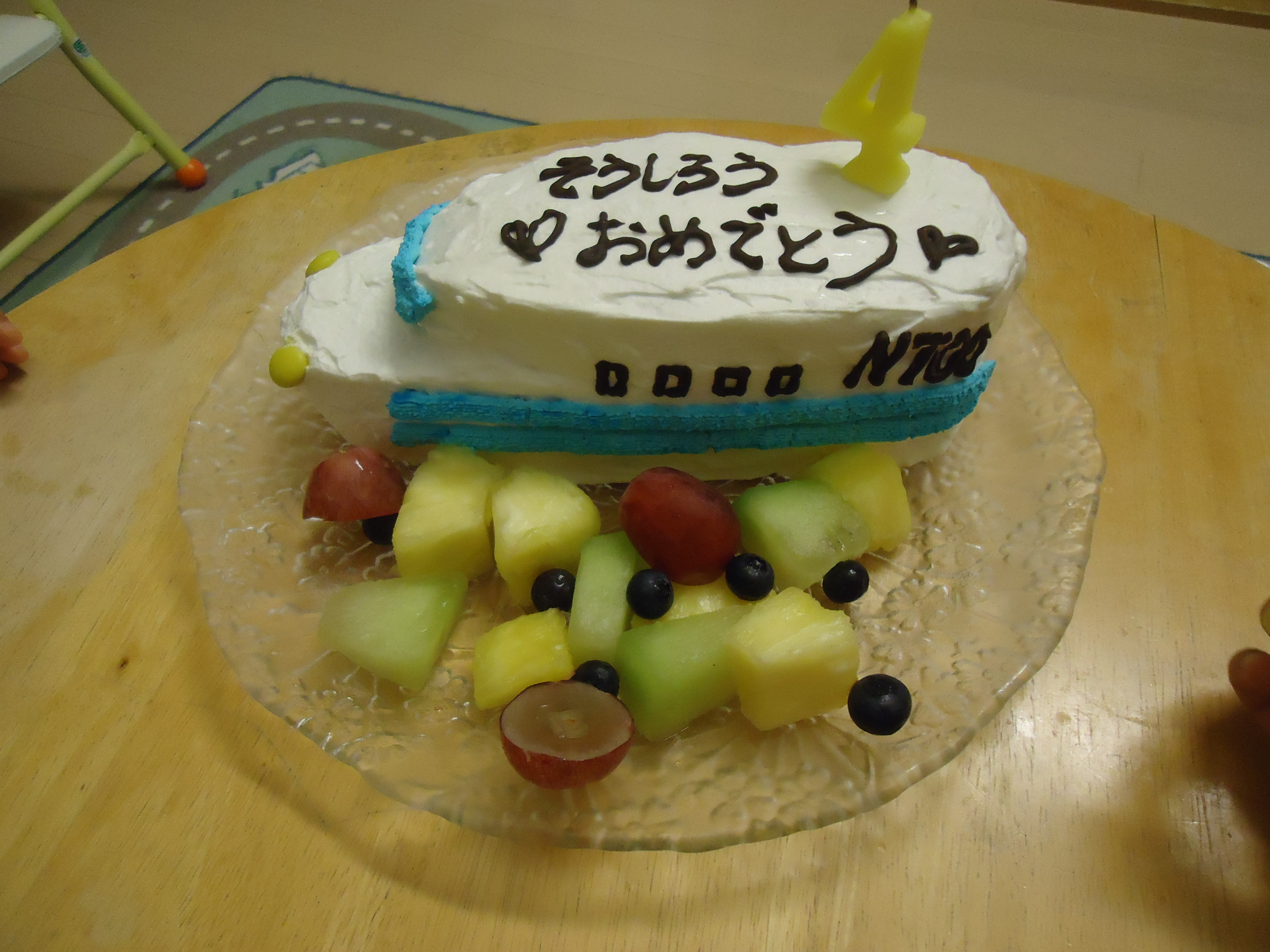 Happylife 手作りお誕生日ケーキ