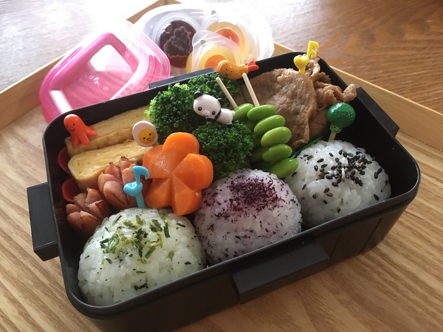 私の趣味 可愛い娘 時々 パパ 生姜焼き弁当