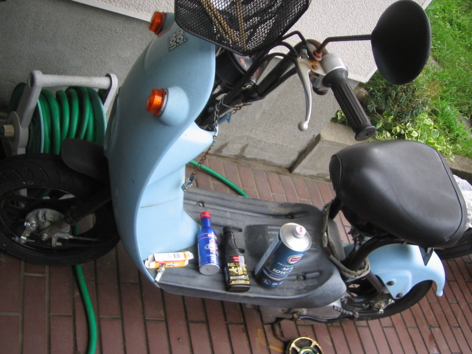 家庭菜園周辺研究所 原付バイクのエンジンが 掛かりが悪いのです