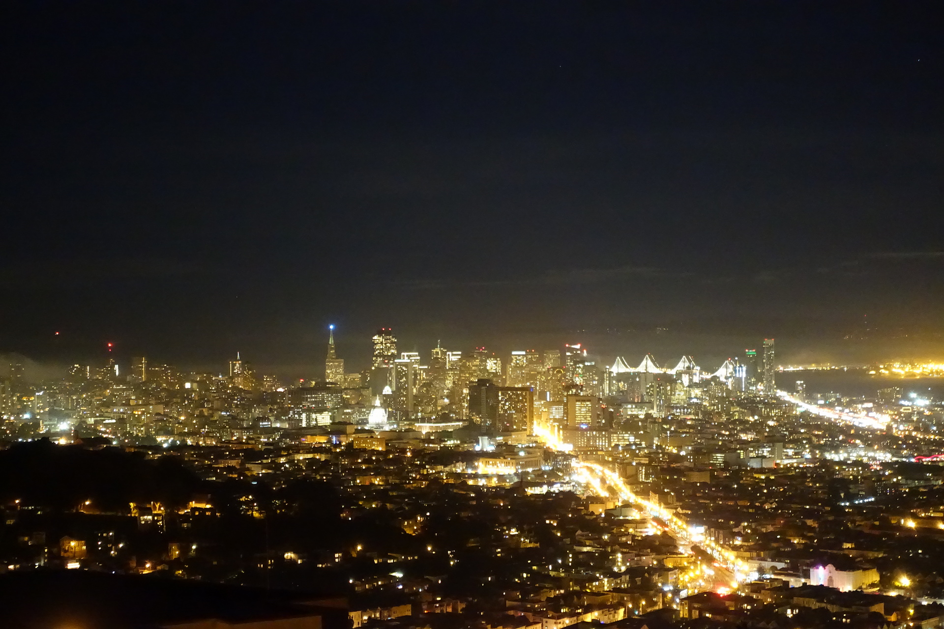 Borderless サンフランシスコ 夜景