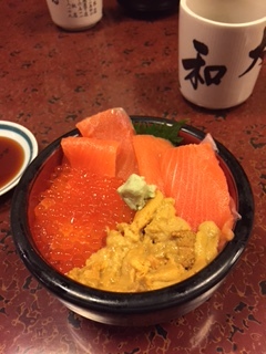 京都 奈良 海外旅行 北海道旅行その２ 海鮮丼