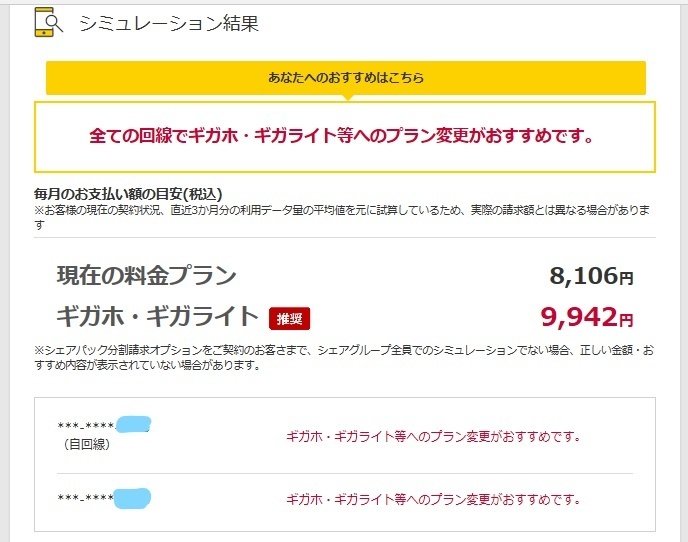 新 専業主婦の働きかた Docomoの新料金プラン シミュレーションした結果