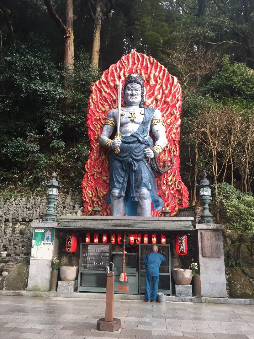 美容師日記 不動明王さん