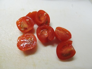 飾り用のミニトマト