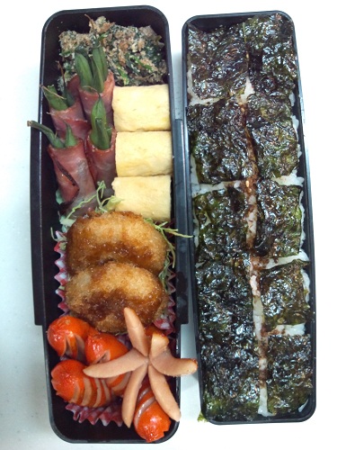 しゅるもも日記 今日の旦那くん弁当