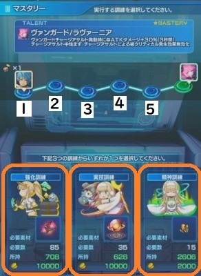 キャラクターの強化08 マスタリーで拡張チャージアサルトを付ける Soa新人艦長