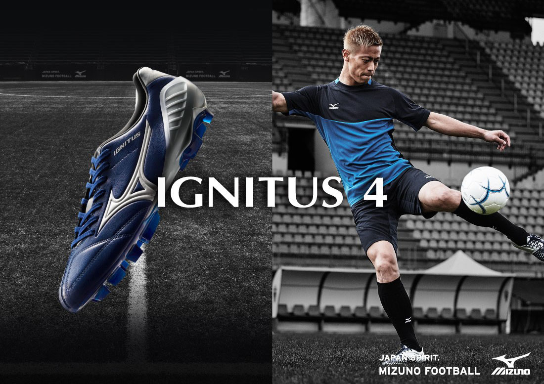 サッカースパイク ウェアの紹介 説明 Mizuno Ignitus 4