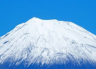 富士山2014初冠雪-3