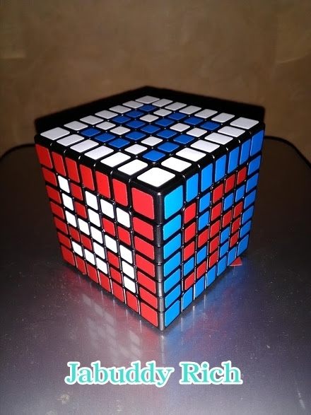 ルービックキューブ 模様の世界 Rubik S Cube Pattern Art ルービックキューブで模様を作りました