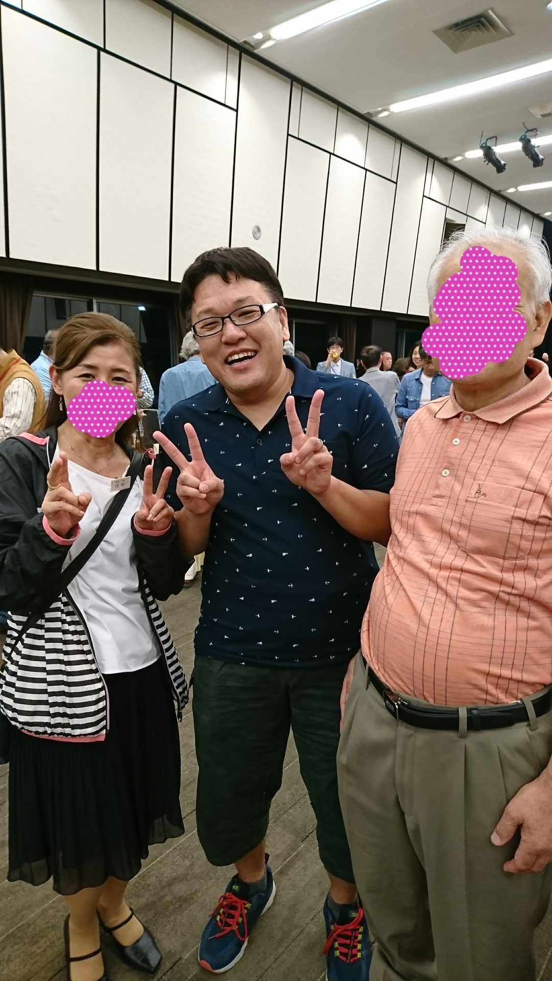 楽しく稼ごう プラスドライバー 元お笑い芸人さん と写真撮りました