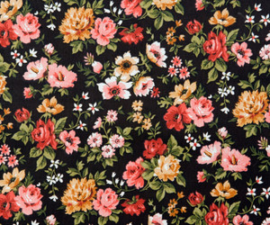 vans floral background