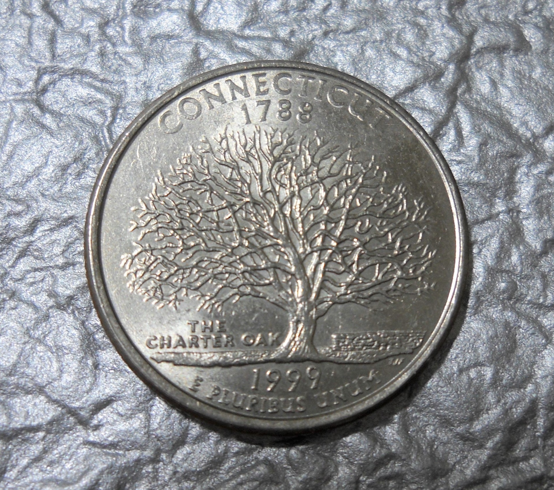 コレクションの記載 アメリカ合衆国 50州25セント硬貨プログラム コネチカット州 25セント コイン
