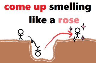 come up smelling like a rose.png