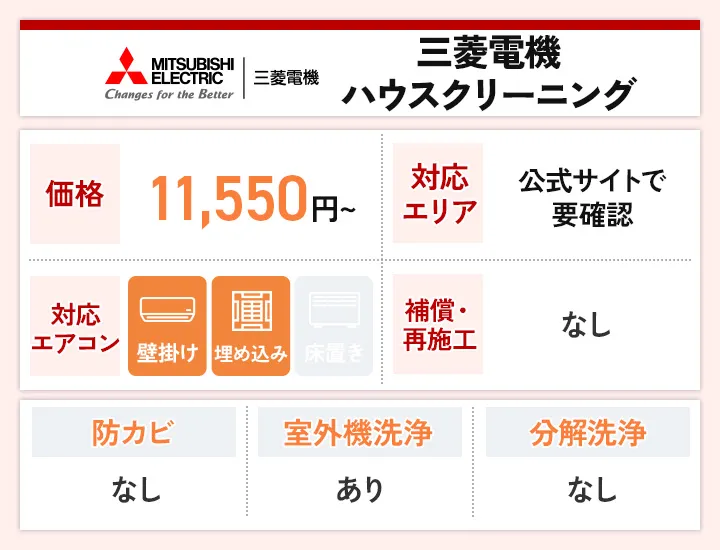 三菱電機ハウスクリーニング（くらトク）
