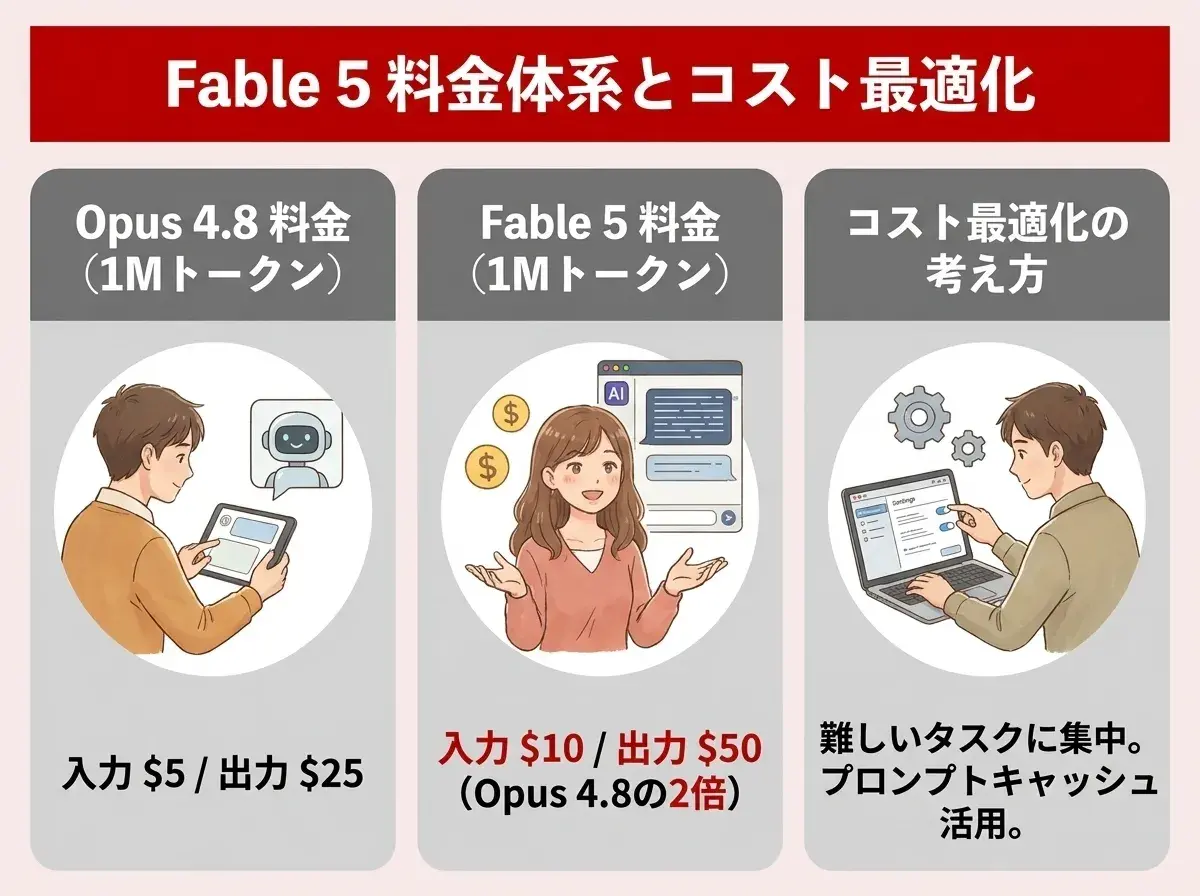 Claude Fable 5の料金体系とコストを最適化する方法