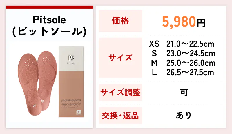 Pitsole（ピットソール）
