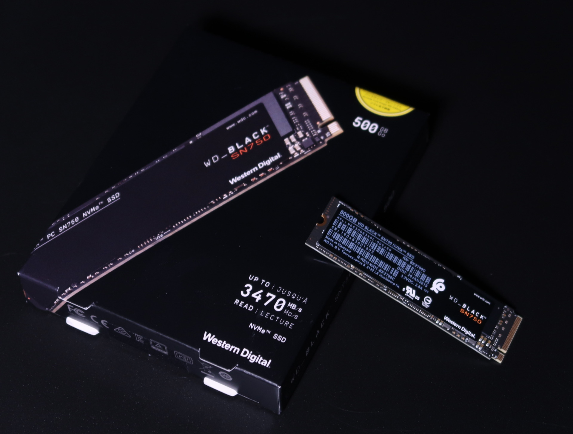 WD 内蔵 SSD M.2 2280 ／ WD BLACK SN750 NVMe 1TB ／ ゲーム ゲームPC