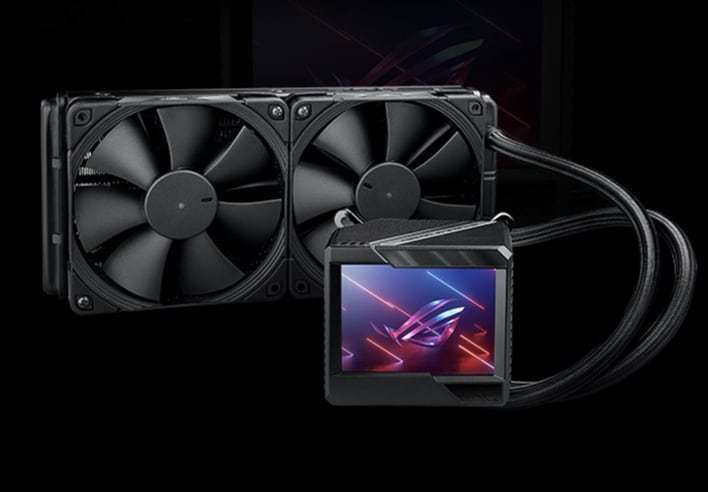 ASUS ROG 簡易水冷クーラー-