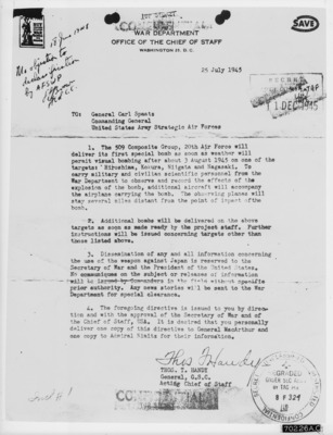 lossy-page1-800px-Letter_received_from_General_Thomas_Handy_to_General_Carl_Spaatz_authorizing_the_dropping_of_the_first_atomic_bomb_-_NARA_-_542193.tif.jpg