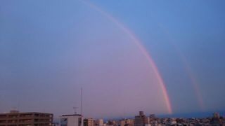 rainbow appears in twilight time July 7 3 1467887842626.jpg