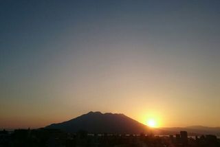 sunrise clear sky sakurajima 20151013 1444697979821.jpg