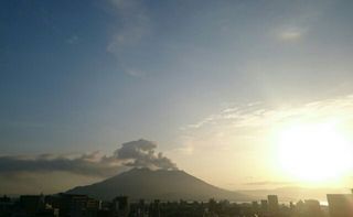 sunrise southwind sakurajima 20150129 1422490395476.jpg