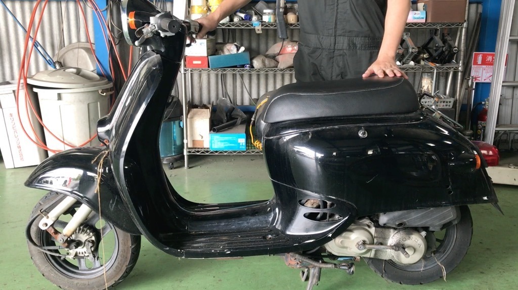 小さな街の整備士日記: ホンダ ジョルノ AF24 不動車の原付バイクを 