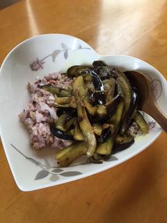 egg plant curry rice.JPG