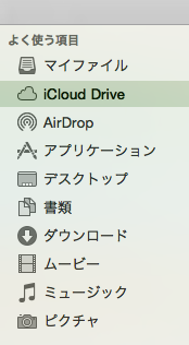 Finder iCloud Drive