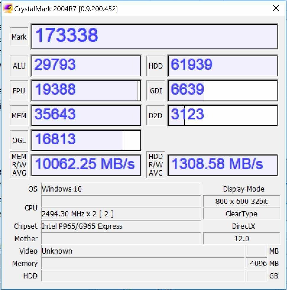 Parallels Desktop13 Windows10 GDI,D2D,OGL̐l̃XN[Vbg