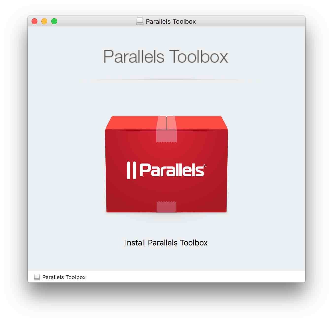 Parallels Toolbox CXg[[̃C[W