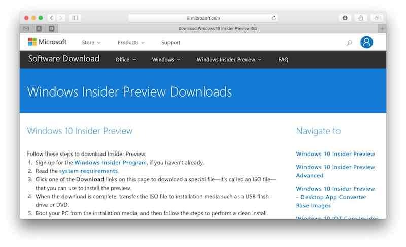 Windows10InsiderPreviewŃ_E[h\ȏԂ̉ʃC[Wł