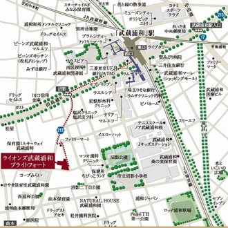 ライオンズ武蔵浦和　地図.jpg