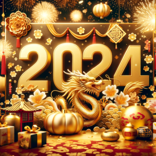 DALLEE 2024-01-01 19.57.00 - A festive and clear image celebrating the Japanese New Year of 2024, with a focus on the number '2024'. The numbers should be large, bold, and easily .png