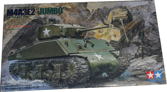 プラモデルつくってなんぼ: TAMIYA M4A3E2 JUMBO（ジャンボ） 製作記事