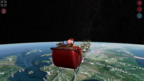 Official NORAD Tracks Santa zB͏c SS 摜