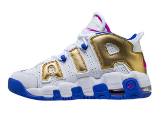 NIKE AIR MORE UPTEMPO GS METALLIC GOLD-FUCHSIA BLAST 4.jpg