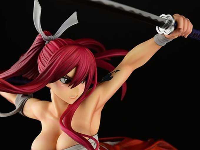 37%OFF【FAIRY TAIL エルザ・スカーレット 侍-光炎万丈-ver.紅 1/6