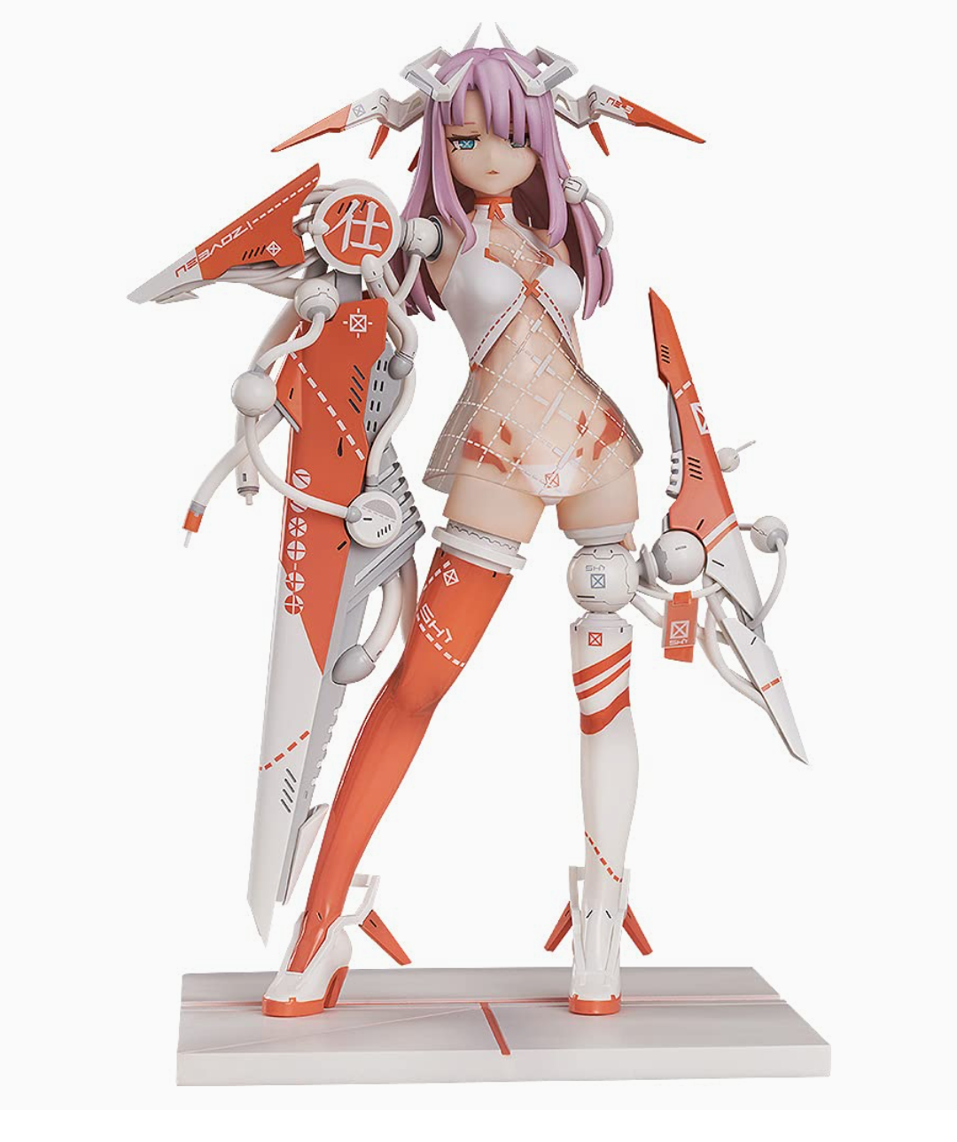 34%OFF【紅方実験 仕】生身と機械が融合した美少女フィギュアが特価