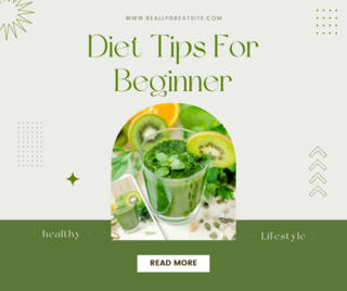 Beige Green Minimal Diet Tips For Beginner Facebook Post.png