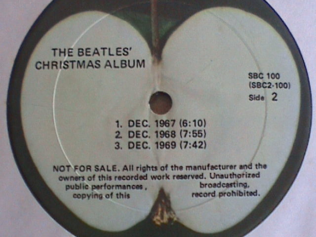 e音楽cLuve: The Beatles / Christmas Album