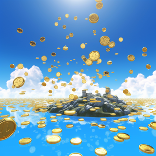 yasubee_Mario_Bros._Flying_gold_coins_falling_Blue_sky_A_lot_of_d2a7e31a-5d11-4c9c-bccd-ec44edcde269.png