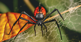 yasubee_a_black_widow_spider_on_a_branch_of_a_plant_in_the_styl_fc067076-fc17-4912-9aa3-a9c9e068e32e.png