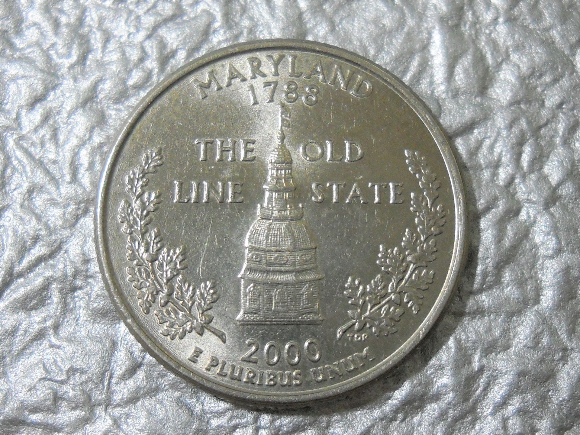 コレクションの記載 アメリカ合衆国 50州25セント硬貨プログラム メリーランド州 25セント コイン